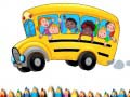 Gioco School Bus Coloring Book
