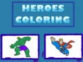Gioco Heroes Coloring 