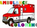 Gioco Ambulance Trucks Coloring Pages