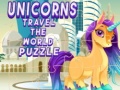 Gioco Unicorns Travel The World Puzzle