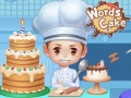 Gioco Words Cake