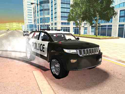 Gioco Simulatore di auto della polizia 3d 