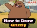 Gioco We Bare Bears How to Draw Grizzly