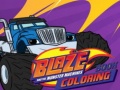 Gioco Baze and the monster machines Coloring Book