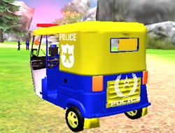Gioco Polizia Auto Rickshaw Drive