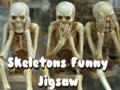 Gioco Skeletons Funny Jigsaw