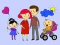 Gioco Happy Family Coloring Book