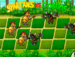 Gioco Spartans vs Goblins.