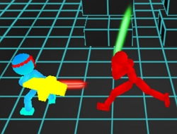 Gioco Stickman Neon Warriors: Sword Fighting