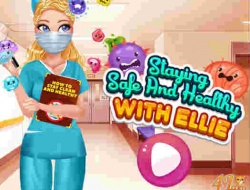 Gioco Rimanere al sicuro e in salute con Ellie 