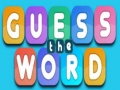 Gioco Guess The Word