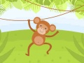 Gioco Funny Monkeys Coloring