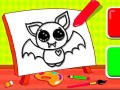 Gioco Easy Kids Coloring Bat