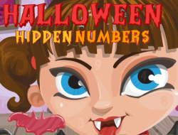 Gioco Numeri nascosti di Halloween 