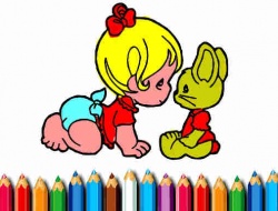 Gioco BTS: colorazione delle bambine