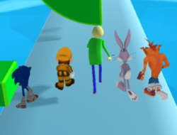 Gioco Nozioni di base di baldi Fun Race 3D 
