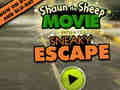 Gioco Shaun The Sheep: Movie Sneaky Escape