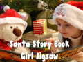 Gioco Santa Story Book Girl Jigsaw