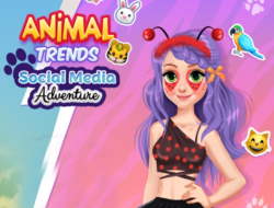Gioco Animal Trends Avventura sui social media 