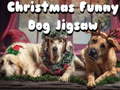 Gioco Christmas Funny Dog Jigsaw