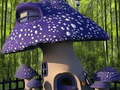 Gioco Funny Mushroom Houses Jigsaw