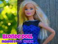 Gioco Blonde Doll Fashion Style Puzzle