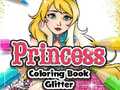 Gioco Princess Coloring Book Glitter