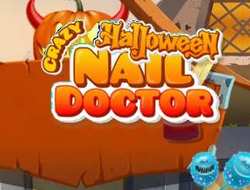 Gioco Dottore per unghie di Halloween pazzo 