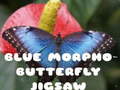 Gioco Blue Morpho Butterfly Jigsaw