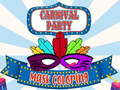 Gioco Carnival Party Mask Coloring