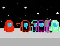Gioco Red Impostor Guys: gara multigiocatore 