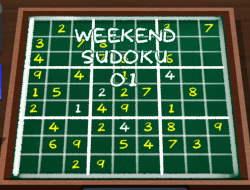 Gioco Sudoku del fine settimana 01 