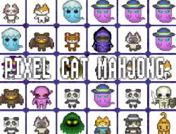 Gioco Cat Pixel Mahjong