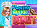 Gioco Princess Make Donut Cooking