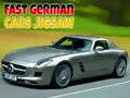 Gioco Fast German Cars Jigsaw