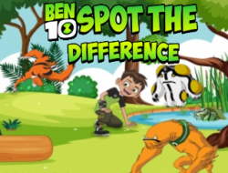Gioco Ben 10 Trova la differenza 