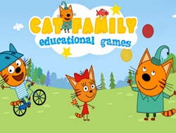 Gioco Giochi educativi per famiglie di gatti .