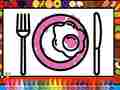 Gioco Color and Decorate Dinner Plate