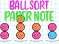 Gioco Ball Sort Paper Note