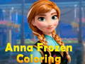 Gioco Anna Frozen Coloring