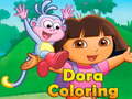 Gioco Dora Coloring