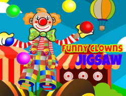 Gioco Puzzle di pagliacci divertenti 