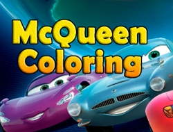 Gioco McQueen da colorare 