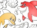 Gioco Sea Animals Online Coloring