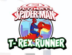 Gioco Spiderman T-Rex Runner