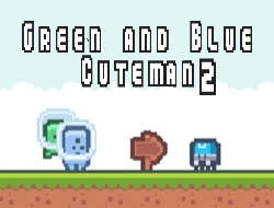 Gioco Cuteman verde e blu 2 