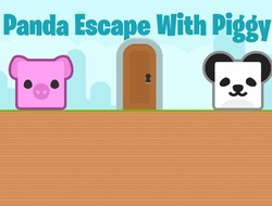 Gioco Panda in fuga con Piggy 