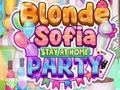 Gioco Blonde Sofia Stay at Home Party