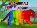 Gioco Wild Animals Pop It Jigsaw