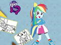 Gioco Equestria Girls Coloring Book